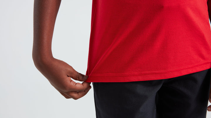 Youth Wordmark Short Sleeve T-Shirt L