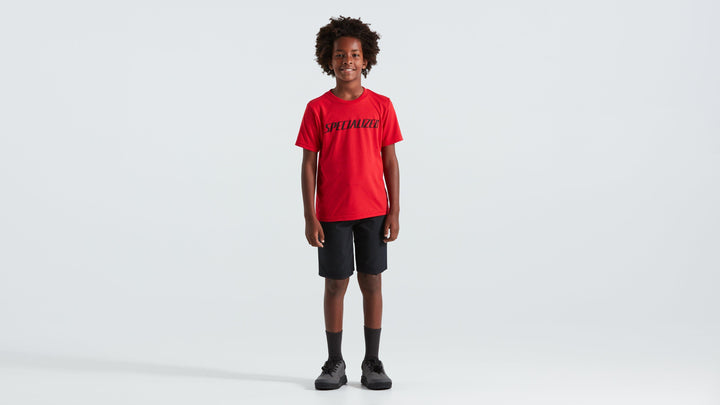 Youth Wordmark Short Sleeve T-Shirt L