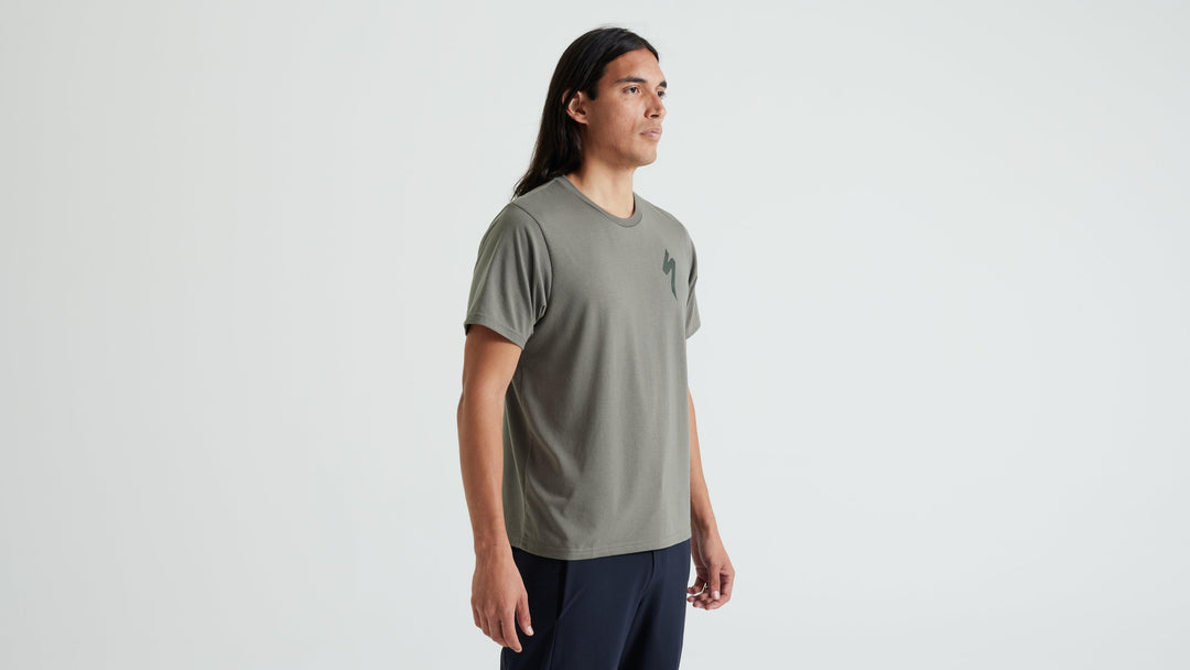 Men's S-Logo Short Sleeve T-Shirt Terra Cotta XS