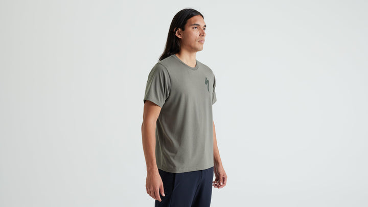 Men's S-Logo Short Sleeve T-Shirt Terra Cotta XS