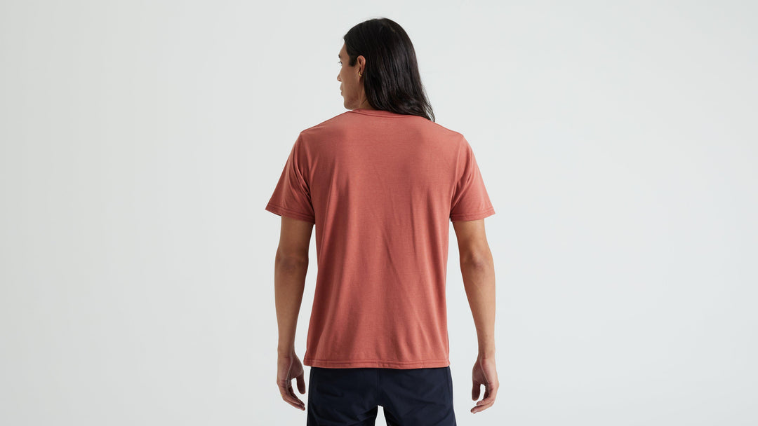 Men's S-Logo Short Sleeve T-Shirt Terra Cotta XS