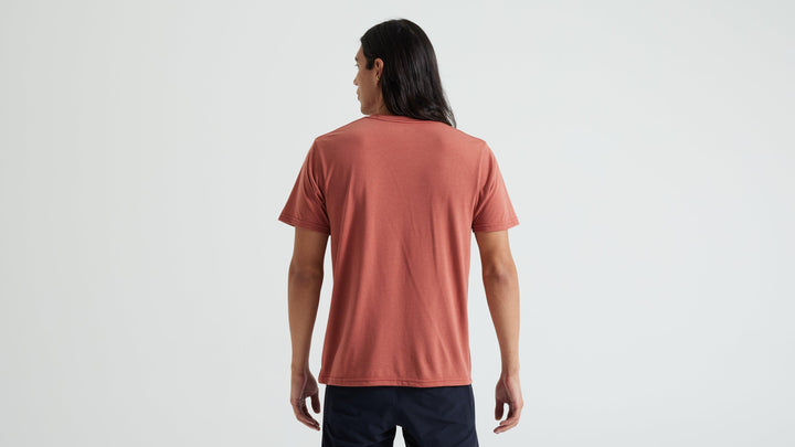 Men's S-Logo Short Sleeve T-Shirt Terra Cotta XS