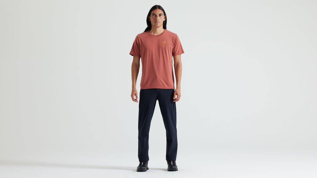 Men's S-Logo Short Sleeve T-Shirt Terra Cotta XS