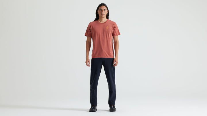 Men's S-Logo Short Sleeve T-Shirt Terra Cotta XS