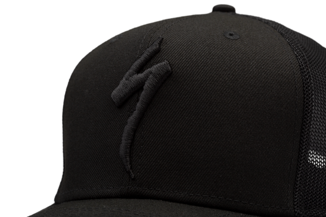 New Era Trucker Hat S-Logo Blk Osfa