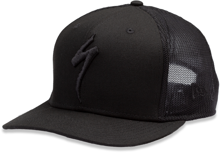 New Era Trucker Hat S-Logo Blk Osfa