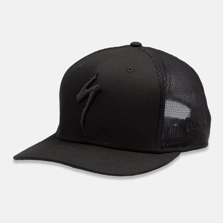 New Era Trucker Hat S-Logo Blk Osfa