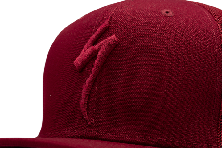 New Era Trucker Hat S-Logo Blk Osfa