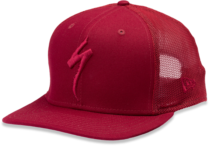 New Era Trucker Hat S-Logo Blk Osfa