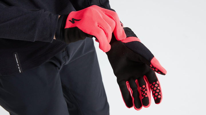 Youth Trail Gloves Black M