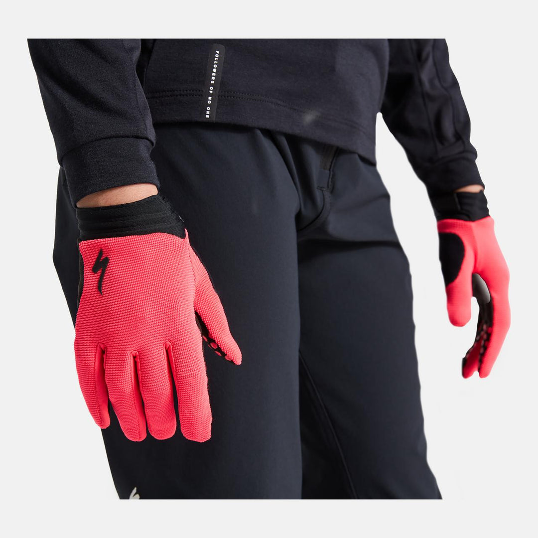 Youth Trail Gloves Black M