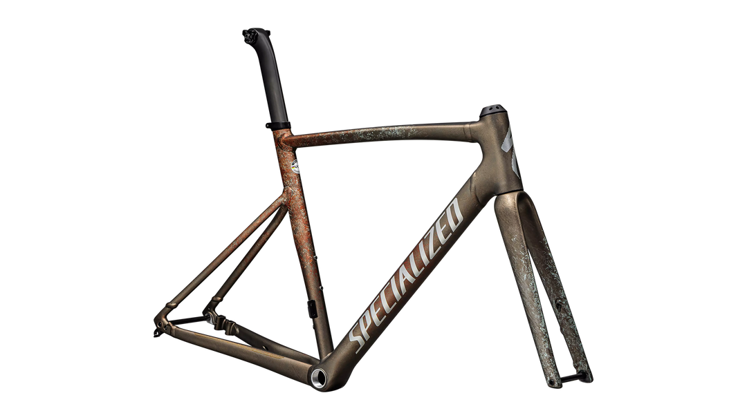 Allez Sprint Frameset Copper Multicolor Blurred Impasto / Brushed Liquid Metal