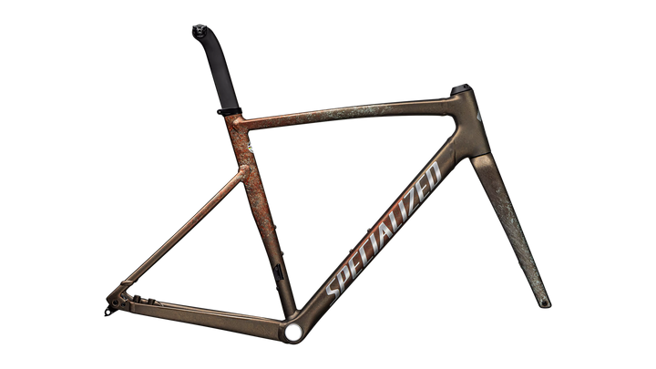 Allez Sprint Frameset Copper Multicolor Blurred Impasto / Brushed Liquid Metal