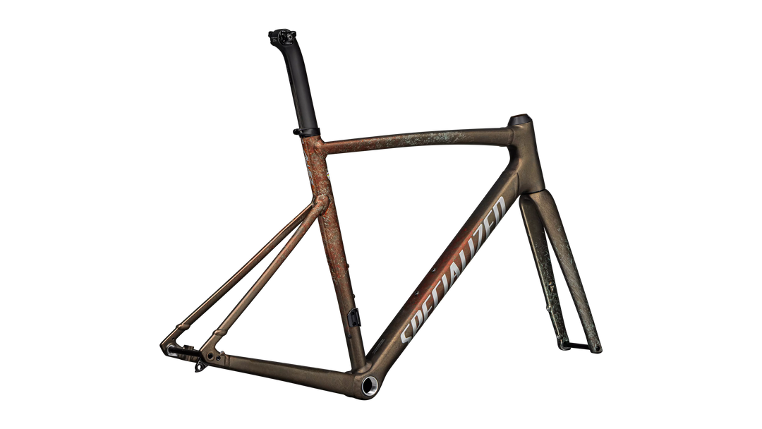 Allez Sprint Frameset Copper Multicolor Blurred Impasto / Brushed Liquid Metal