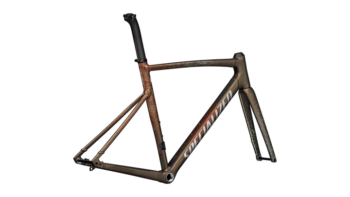 Allez Sprint Frameset Copper Multicolor Blurred Impasto / Brushed Liquid Metal