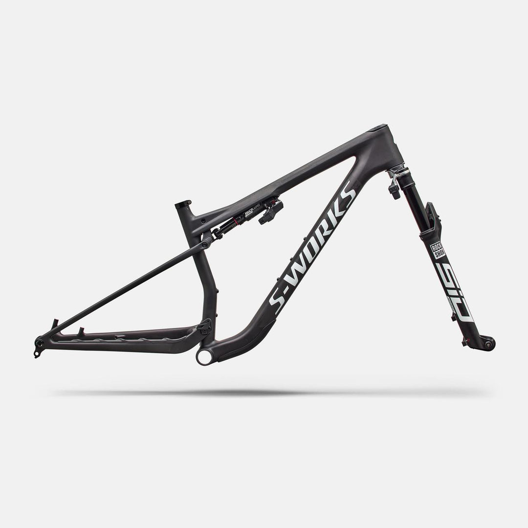 S-Works Epic 9 Frameset SATIN CARBON / METALLIC WHITE SILVER M