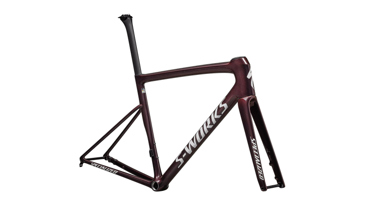 S-Works Tarmac SL8 Frameset - Gloss Solidity / Red to Black Pearl / Metallic White