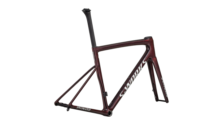 S-Works Tarmac SL8 Frameset - Gloss Solidity / Red to Black Pearl / Metallic White