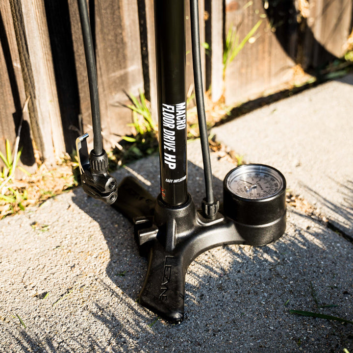 Lezyne Macro Floor Drive Satin Black
