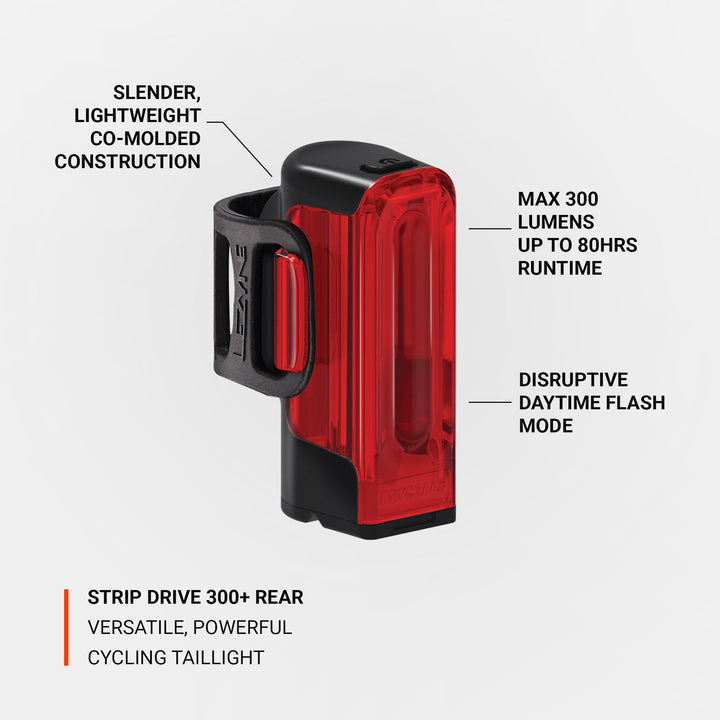 Lezyne Strip Drive 300+ REAR