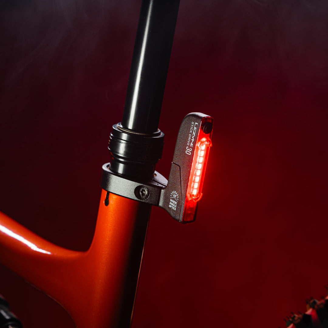 Lezyne Stick Drive Rear Light - Seat Clamp Mount