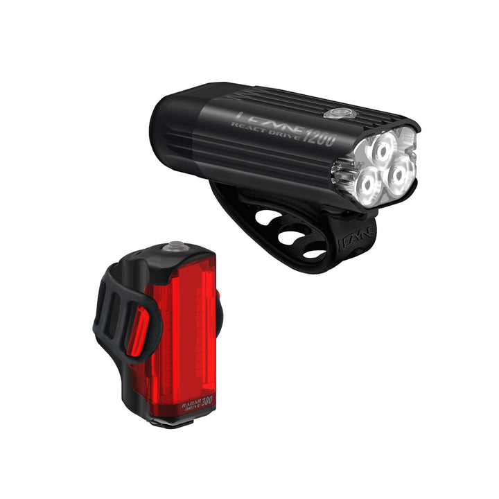 Lezyne Radar React System-frnt+rear