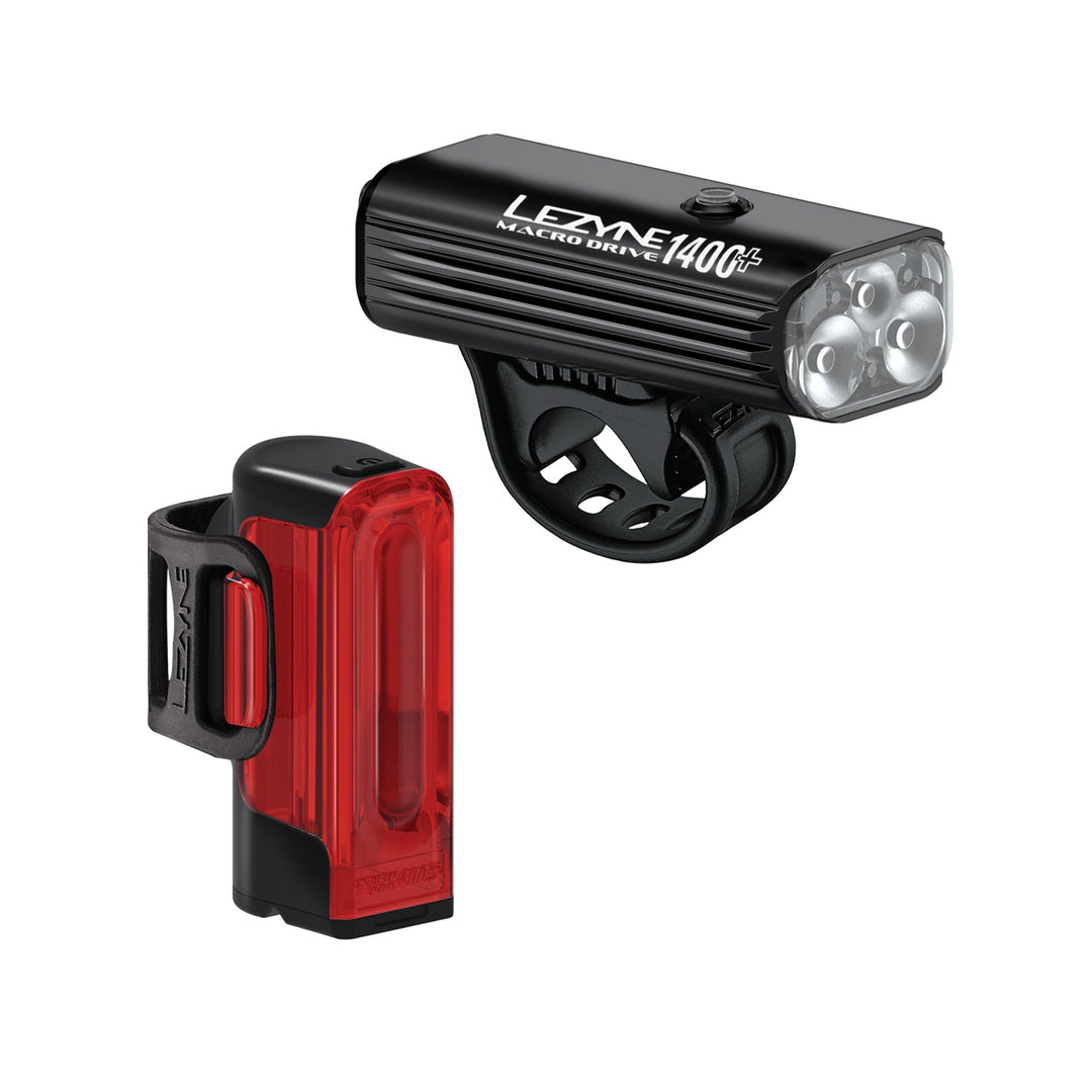 Lezyne Macro DRV 1400+/STRIP DRV PAIR
