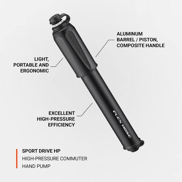 Lezyne Sport HP Drv - Blk