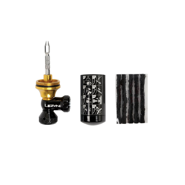 Lezyne Tubeless CO2 Blaster - BLK/GLD