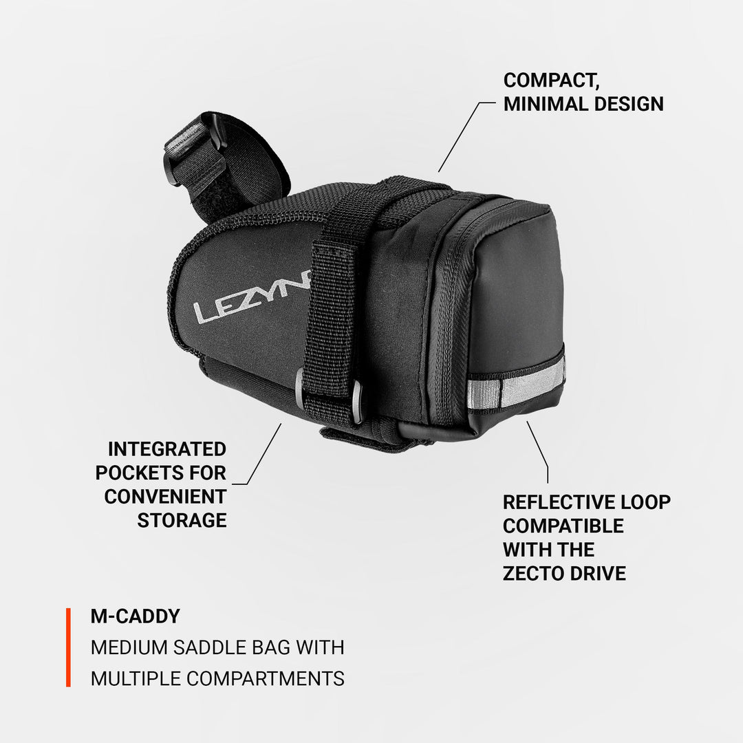 Lezyne M-caddy - Blk/Blk