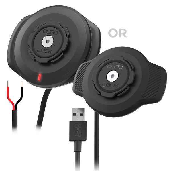 Quad Lock Waterproof Wireless Charging Head