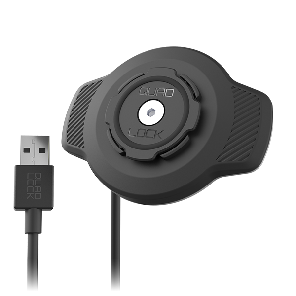 Quad Lock Waterproof Wireless Charging Head