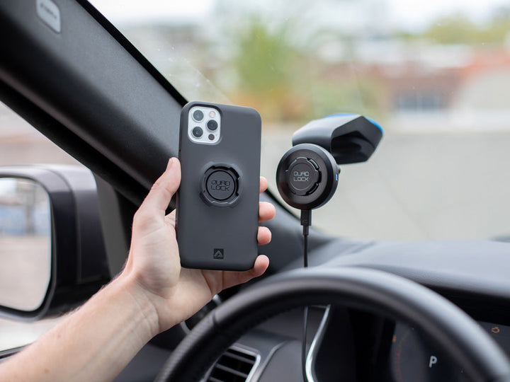 Quad Lock Wireless Charging Head for Car / Desk - V2