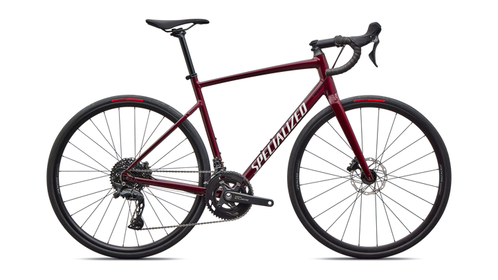 Allez Shimano CUES Maroon
