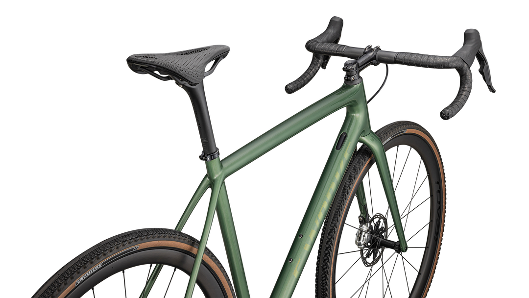 S-Works Crux Gloss Cypress Metallic / Viavi Gold to Silver Pearl 56