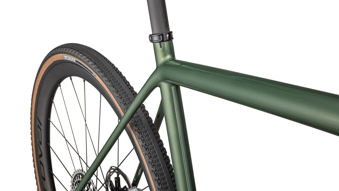 S-Works Crux Gloss Cypress Metallic / Viavi Gold to Silver Pearl 56