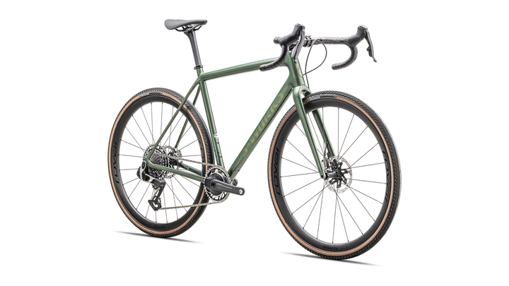 S-Works Crux Gloss Cypress Metallic / Viavi Gold to Silver Pearl 56