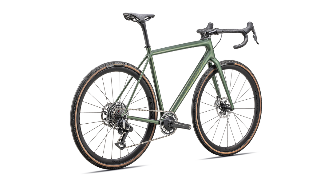 S-Works Crux Gloss Cypress Metallic / Viavi Gold to Silver Pearl 56