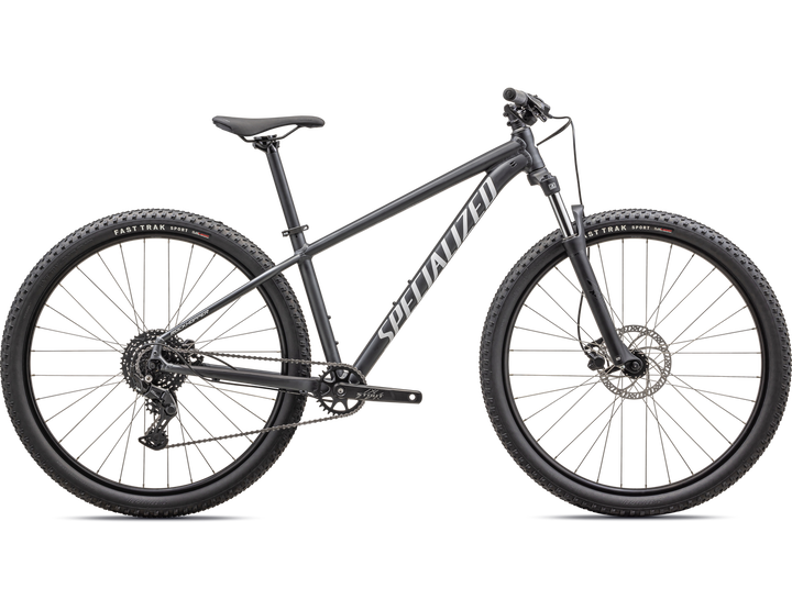 Rockhopper Sport Satin Black Liquid Metal / White - Mackay Cycles - [product_SKU] - Specialized