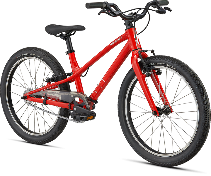 JETT 20 SINGLE SPEED GLOSS FLO RED / WHITE