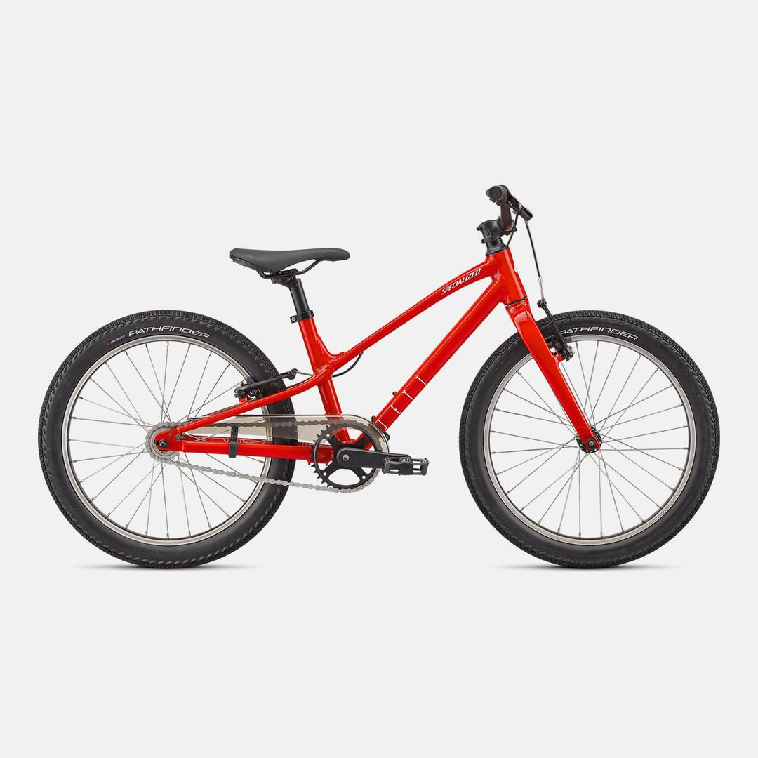 JETT 20 SINGLE SPEED GLOSS FLO RED / WHITE