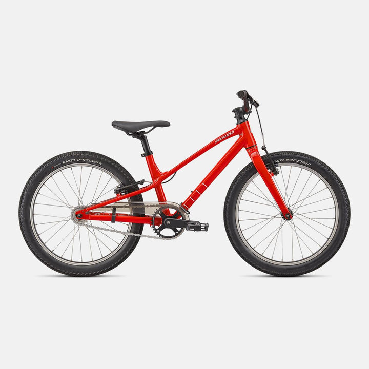 JETT 20 SINGLE SPEED GLOSS FLO RED / WHITE