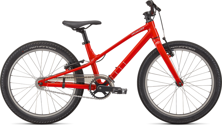 JETT 20 SINGLE SPEED GLOSS FLO RED / WHITE