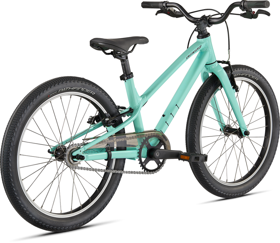 JETT 20 SINGLE SPEED GLOSS FLO RED / WHITE