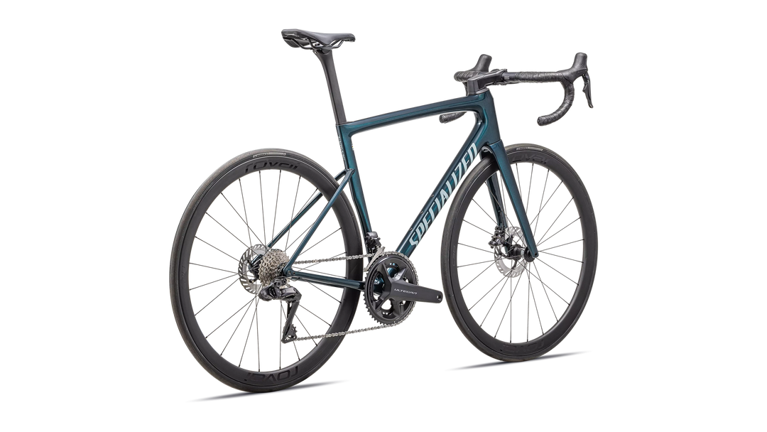 Tarmac SL8 Expert - Ultegra Di2 Gloss Deep Lake Metallic / Green Pearl Over Seafoam
