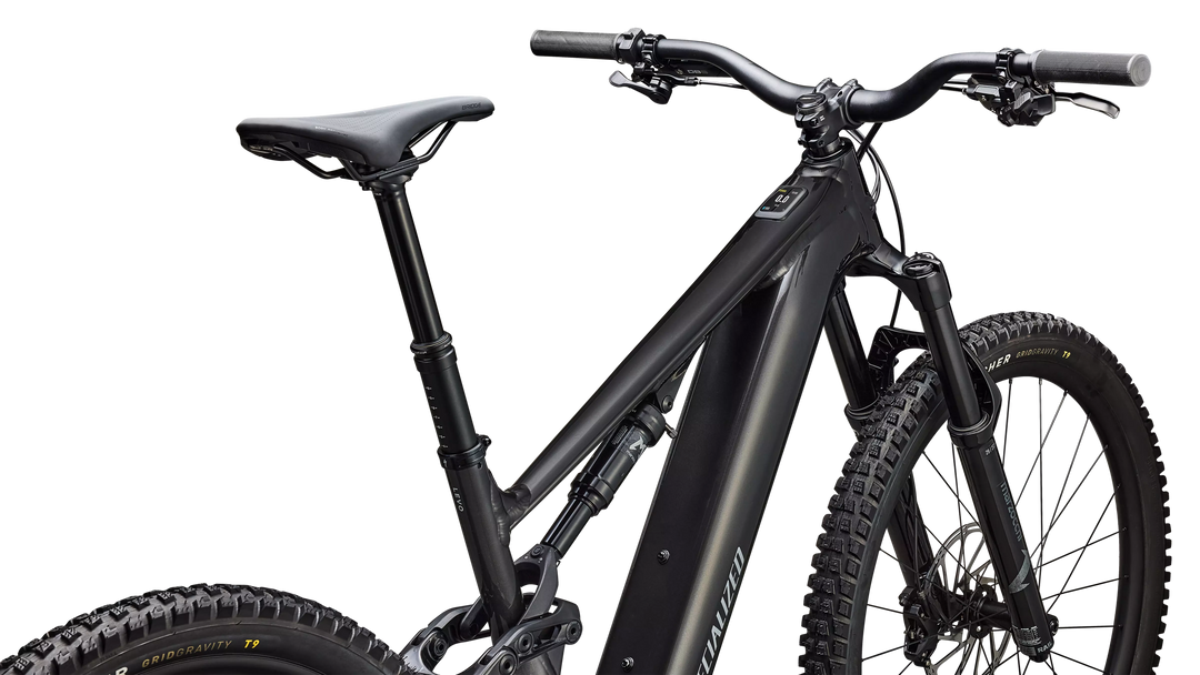 Turbo Levo Alloy Gen 4 (G4) – Metallic Obsidian / Silver Dust