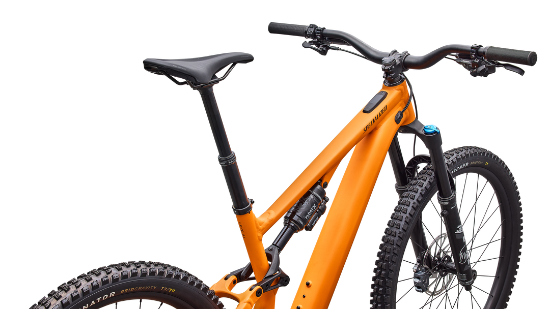 Turbo Levo SL 2 Comp Alloy ORANGE ZEST / METALLIC DEEP MARINE S2