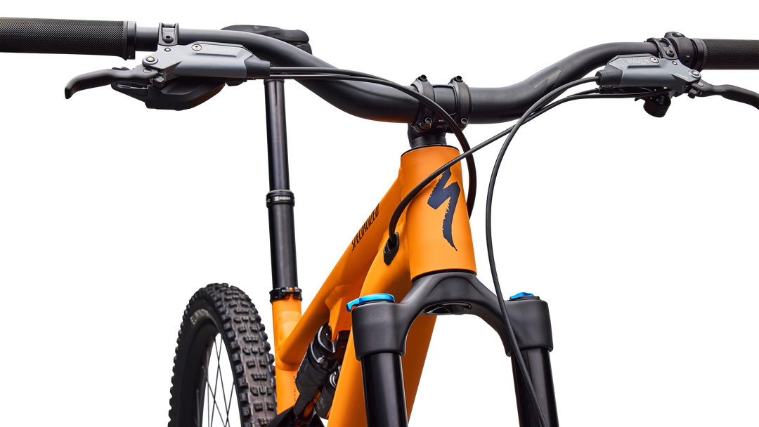 Turbo Levo SL 2 Comp Alloy ORANGE ZEST / METALLIC DEEP MARINE S2