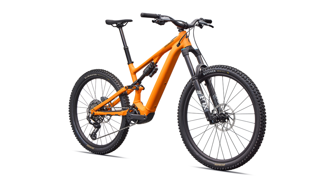 Turbo Levo SL 2 Comp Alloy ORANGE ZEST / METALLIC DEEP MARINE S2