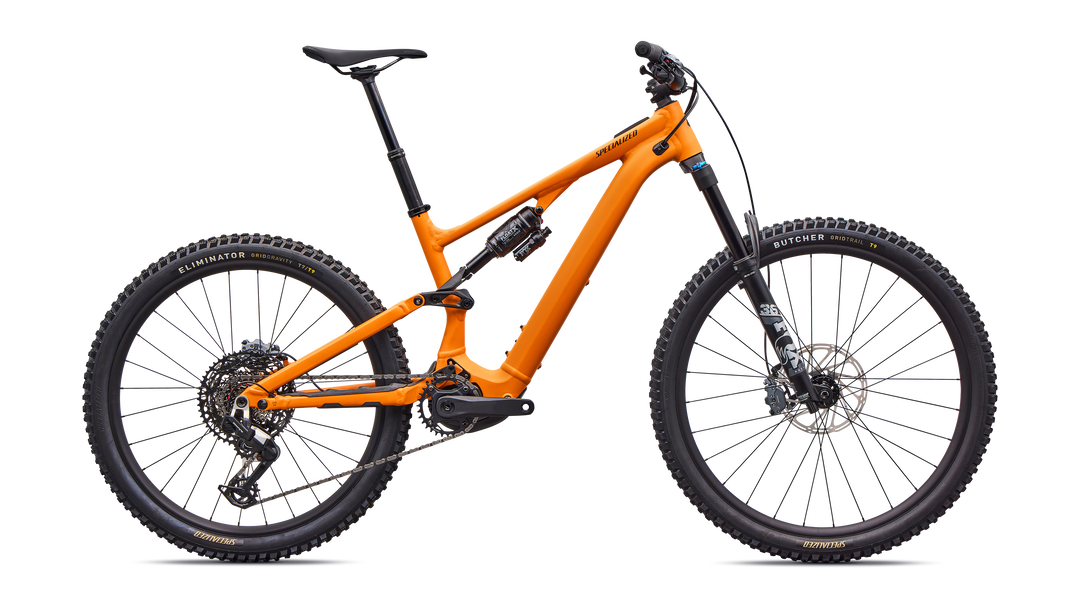 Turbo Levo SL 2 Comp Alloy ORANGE ZEST / METALLIC DEEP MARINE S2
